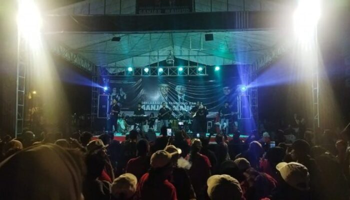 Musisi Solo Raya dan KNPI Gelar Panggung Rakyat dan Deklarasi Ganjar Mahfud