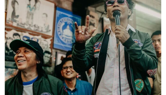 Slank Deklarasi Dukung Ganjar-Mahfud dari Potlot Studio Kalibata