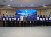 Sesmenpora Ambil Sumpah dan Janji 11 PNS Alumnus STAN