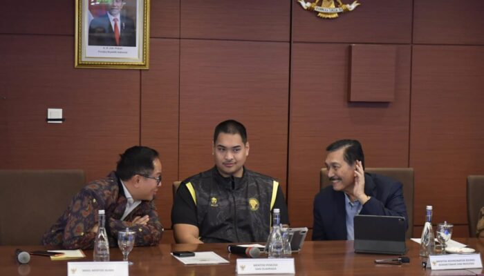 Menpora Dito Bertemu Kemenko Marves Bahas Konsep Baru Pelaksanaan F1 Powerboat Lake Toba 2024