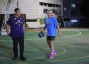Menpora Dito dan Denny Sumargo Adul Skill Basket