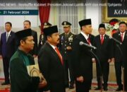 Jokowi Lantik Ketum Partai Demokrat Sebagai PAW Menteri ATR/BPN