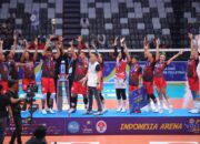 Pertandingan Bola Voli Antar Selebriti, Pertemukan Antara Red Phoenix Vs Pink Dragon