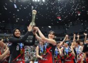 Tim Red Sparks Mengalahkan Tim Indonesia All Star Dengan Skor 3-2