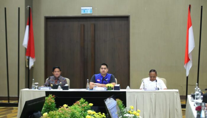 Pimpin Rakor PON XXI 2024, Menpora Dito : Kesiapan Sumatera Utara sebagai tuan rumah sudah matang