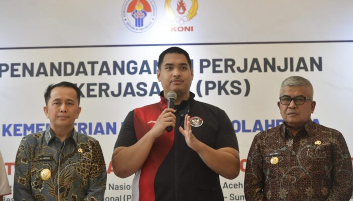 Menpora Dito Ariotedjo dan Gubernur Aceh-Sumut Fokus pada Sukses PON XXI 2024