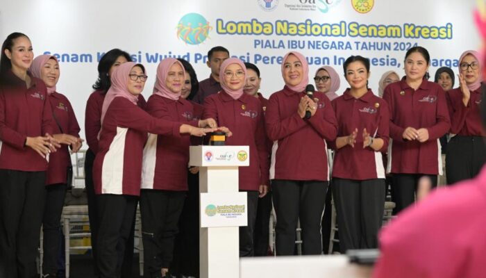 Ibu Negara Buka Lomba Nasional Senam Kreasi 2024