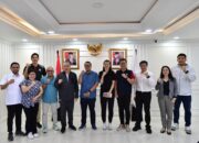 Kemenpora Menerima Audiensi Ketum PP Perbasi