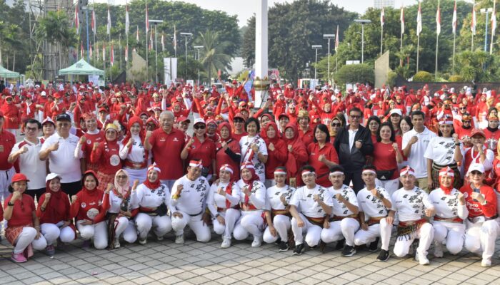 Peringati 6 Tahun Guinness World Record, Kemenpora Gelar Senam Poco-Poco Bersama