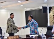 Menpora Dito Terima Paparan Deputi Terkait Koordinasi Lintas Sektor Pelayanan Kepemudaan