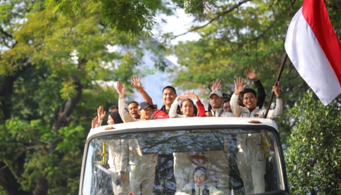 Pawai Juara: Menpora Dito Sambut Atlet Olimpiade Paris