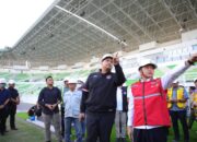 Menpora Dito Tinjau Persiapan Stadion Utama Sumut untuk Closing Ceremony PON XXI