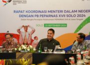 Menpora Dito dan Mendagri Tito Gelar Rakor Persiapan Peparnas XVII di Solo