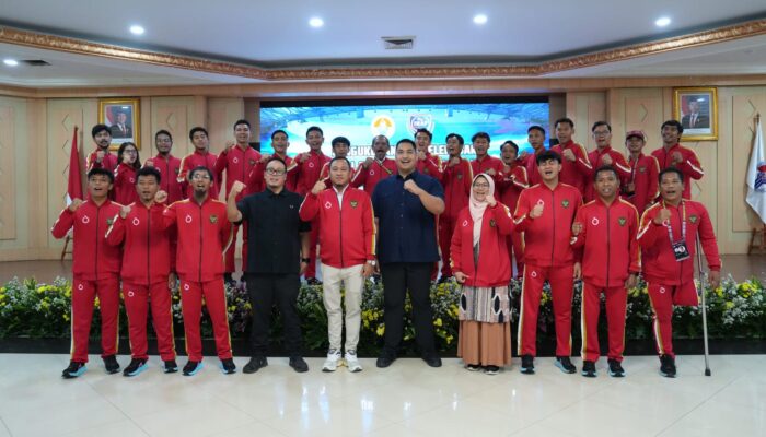 Kemenpora Lepas Timnas Indonesia ke Amputee Football Asian Championship 2025 Bangladesh
