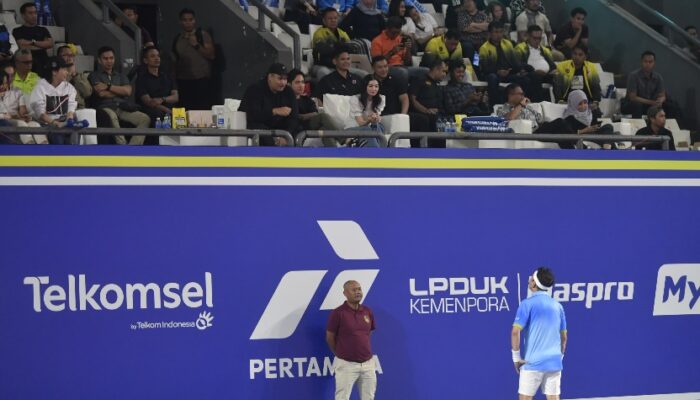 Menpora Dito Dampingi Wapres Saksikan Laga Tenis Internasional