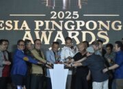 Ferry Kono Apresiasi Indonesia Pingpong League Awards 2025, Dukung Pengembangan Atlet