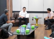 Bahas Perkembangan Olahraga Tanah Air, Wamenpora Sambut Kedatangan Jajaran CNN