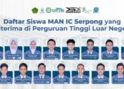 Madrasah Berprestasi: MAN IC Serpong Buktikan Kualitas Global dengan 15 Siswa Raih Beasiswa Luar Negeri