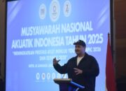 Munas PB Akuatik Indonesia 2025 Dibuka Menpora Dito, Targetkan Atlet Lolos ke Olimpiade 2028
