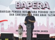 Pelantikan DPP Bapera Dihadiri Menpora Dito, 20 Ribu Anak Yatim Terima Santunan