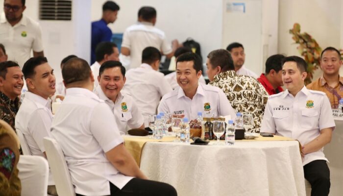 Wamenpora Taufik Hidayat Hadiri Perayaan HUT ke-74 PBSI di Cipayung