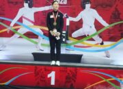 Taklukkan Atlet China, Song Sera Sabet Emas Kejuaraan Asia Anggar 2025