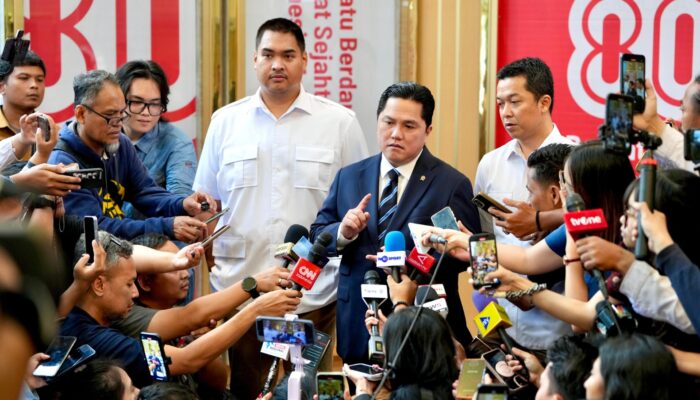 Usai Sertijab Erick Thohir Sampaikan Pesan Presiden Prabowo