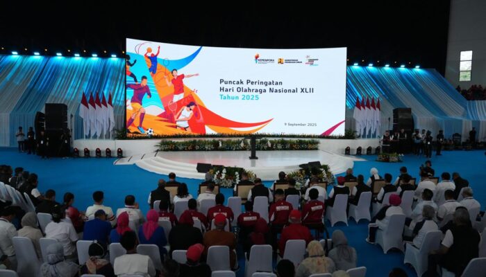 Hari Olahraga Nasional ke-42 Angkat Tema “Olahraga Satuan Kita”