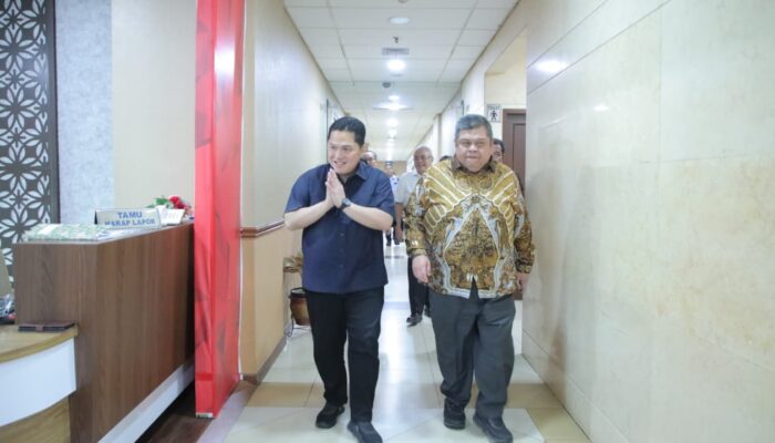 Tingakatkan Kualitas Tata Kelola Transparansi, Menpora Erick Diskusi Bersama BPKP