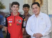 Menpora Erick Dampingi Marquez Temui Presiden Prabowo