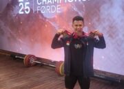 Rizky Juniansyah Raih 2 Emas Pada IWF World Championship 2025