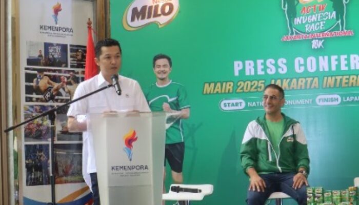 MAIR 2025: Dari Arena Lari Menjadi Lokomotif Ekonomi Baru, Kemenpora Apresiasi Kontribusi Milo