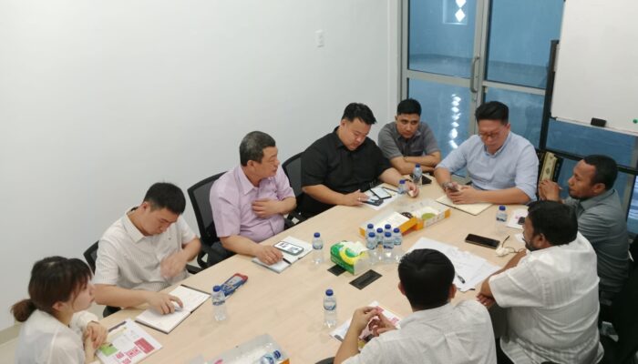 Investor Tiongkok-Koperasi Pers Bahas Mesin Pengering Gabah untuk Dukung Pascapanen Sumut